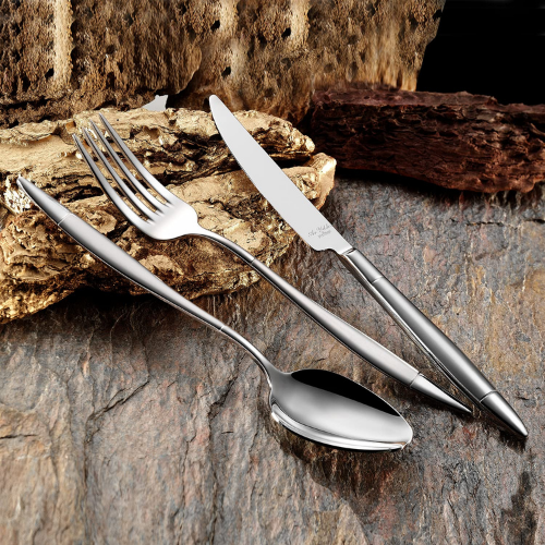 ELEGANT PARLAK ÇATAL KAŞIK BIÇAK SET 89 PARÇA