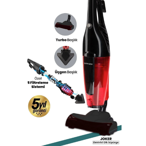 SÜPÜRGE DİK ELK GM-7545R JOKER GOLDMASTER KIRMIZI